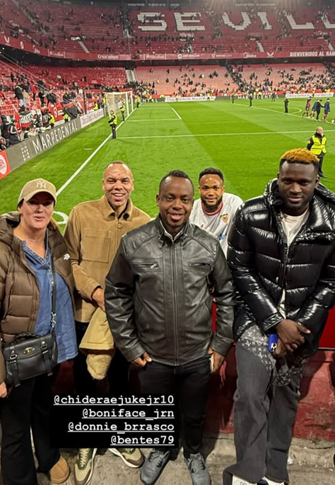 Victor Boniface, Chidera Ejuke