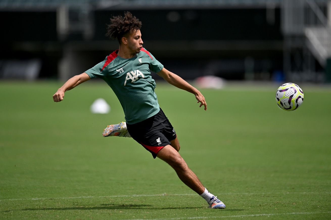 Liverpool Pre-Season Training Session