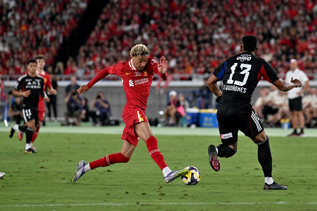 Yokohama F•Marinos v Liverpool - MEIJI YASUDA J.LEAGUE World Challenge 2025 Presented By The Nippon Foundation