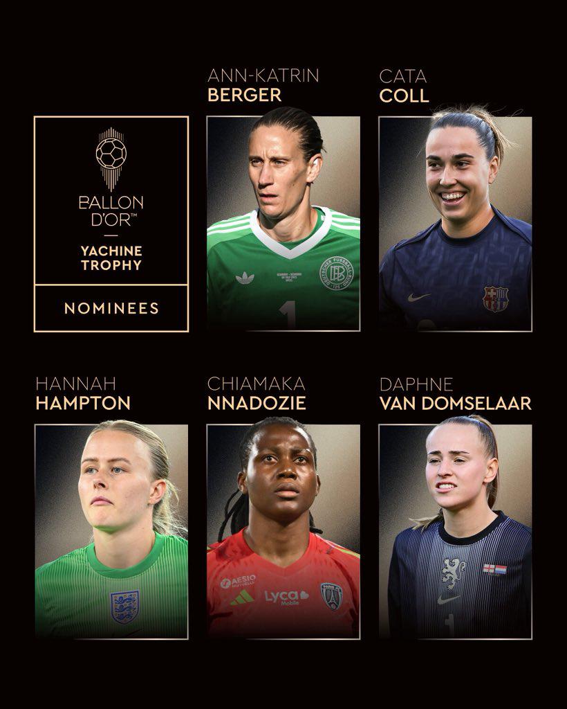 Chiamaka Nnadozie, 2025 Ballon d'Or