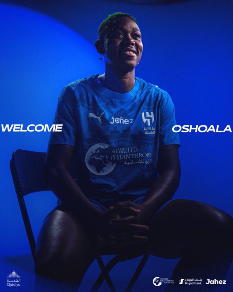 Asisat Oshoala, Al Hilal, Bay FC