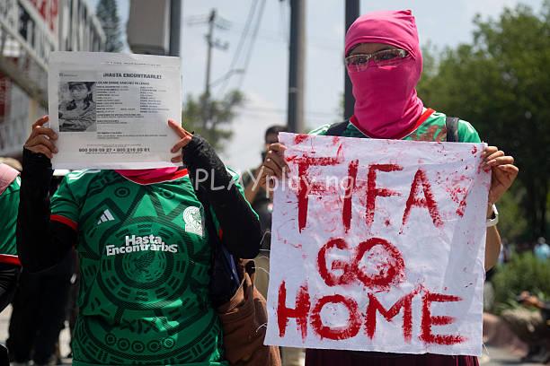 Mexicans Protest 2026 FIFA World Cup