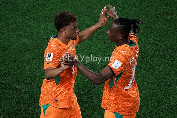 Amad Diallo and Yan Diomande
