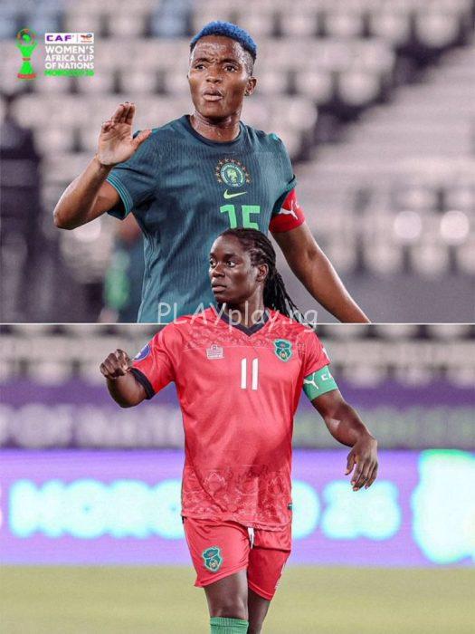 Temwa Chawinga Hat-Trick Silences Super Falcons as Malawi Writes WAFCON History